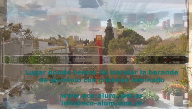Cerramiento y Baranda de Aluminio eco-alum®