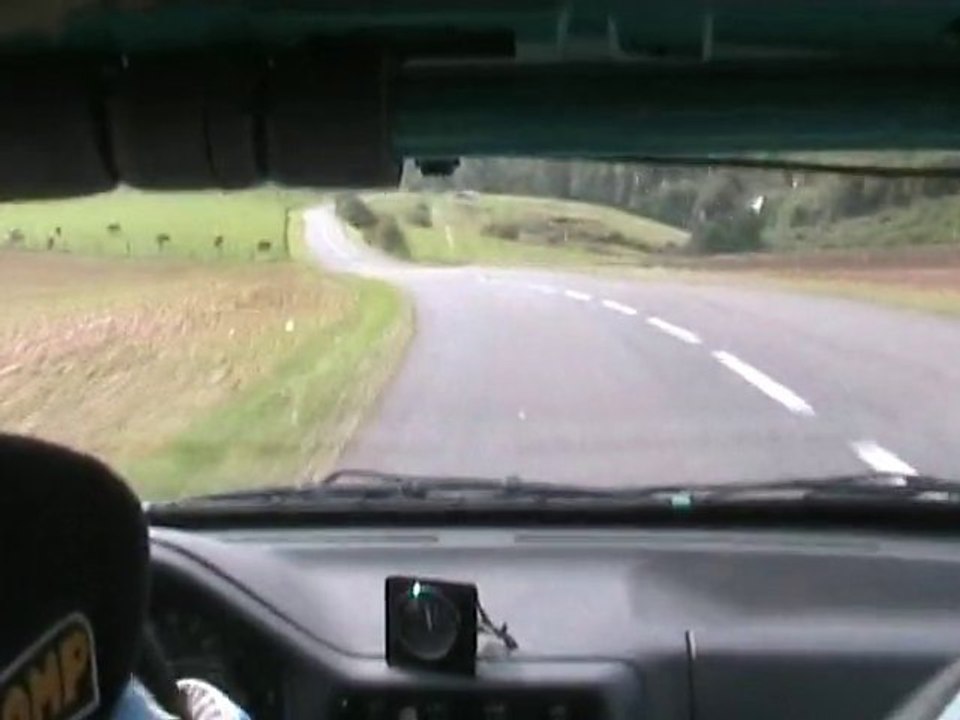 Rallye Morfontaine 2010 ES3  Martin / Roché