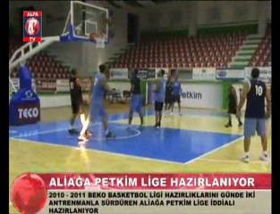 Aliağa Petkim Lige Hazırlanıyor