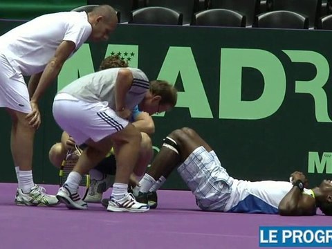 Coupe Davis à Lyon: Monfils touché à la cheville