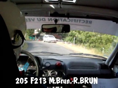 Rallye Velay Auvergne 2010 / Equipage Brun maxi prod