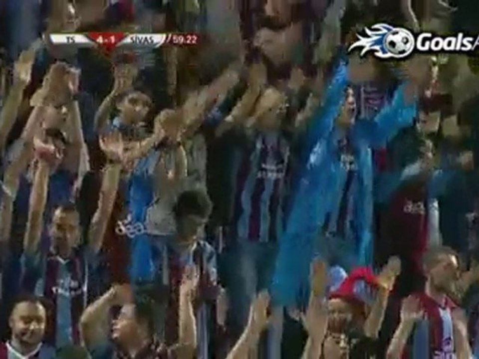 Trabzonspor - Sivasspor.. 13.09.2010... 4.gol
