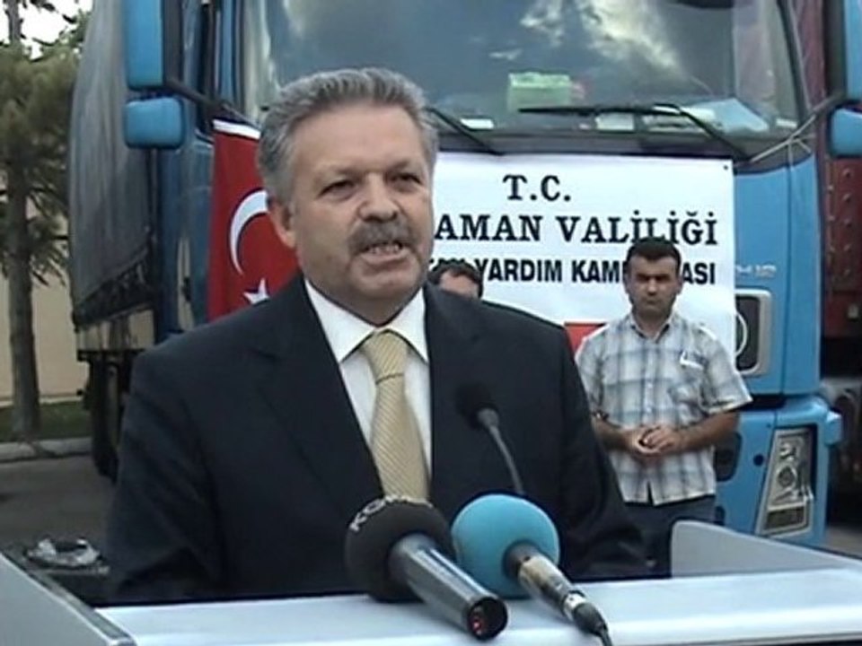 Pakistan İçin 10 Tır Yola Çıktı
