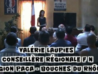Lydia Schénardi (FN) à Tarascon (1/3)