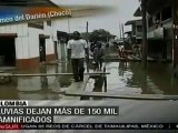 Sin tregua lluvias en Colombia