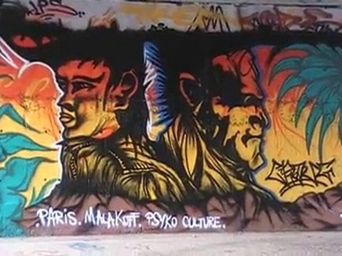 Graffiti Paysage 2 Persos Lloret de Mar-Espagne (18.08.2010)