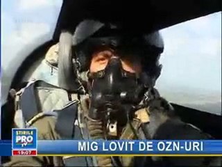 UFO hits Mig 21 in Romania