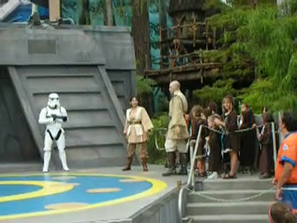 Jedi Training Star Tour Disney World 06-09-10 16h45