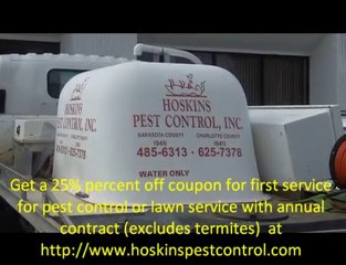 Lawn pest control in venice florida by Hoskins Pest Control