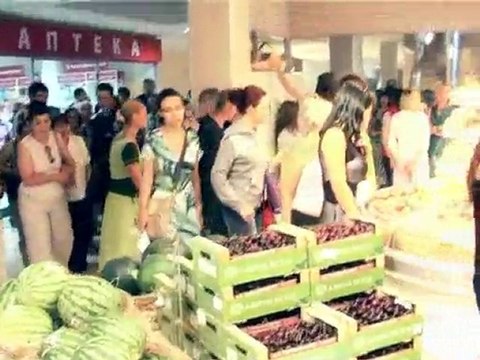 Открытие супермаркета Азбука Вкуса на Покрышкина 4 (часть1)