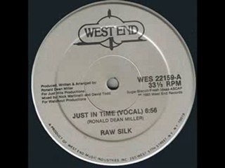 80's boogie music -Raw Silk - Just In Time 1983