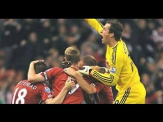 Stoke City 2-1 Aston Villa Downing diving-header