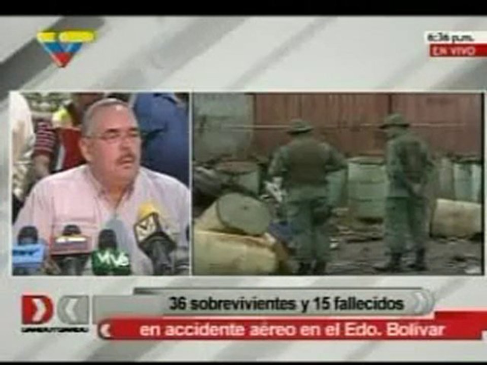 Accidente de Conviasa en Sidor
