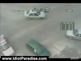 Idiot Videos: Biker Slams Into Car At Intersection