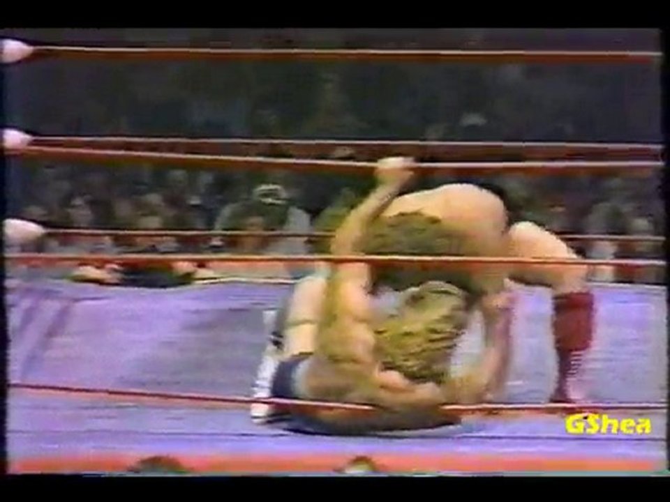 NWA World Champion Kerry Von Erich vs Terry Gordy