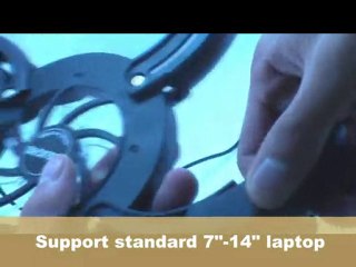 7"-14" Laptop fan - Flaming Wheel – Cooling Pad