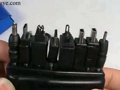 10in1 Universal Power Adapter with 1 USB Port $ 6.58