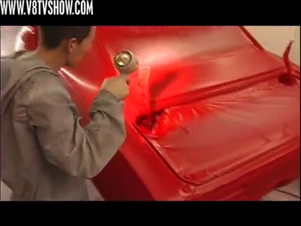 1969 Firebird "Routy" Painted DuPont Hot Hues Red Video V8TV