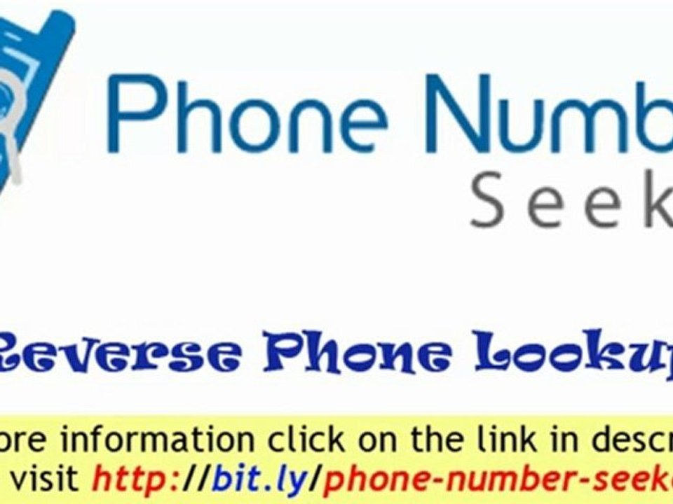 Phone Number Search | Phone Number Seeker | Reverse Look Up