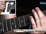 How To Play Heartbreaker By Led Zeppelin On Guitar