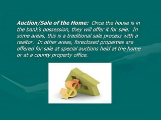 Some Banks Forecloses On A Mortgage