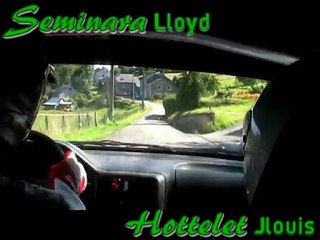 Lloyd Seminara - JL Hottelet, Rallye de la Semois 2010