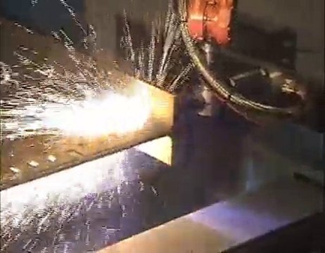 Beam Coping Machine Uses Plasma to Fabricate Steel Beams