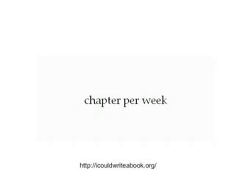 I could write a book .mpg