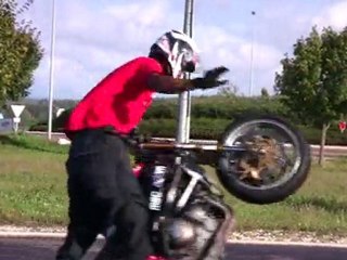 stuntriding benjamin baldini zx6r