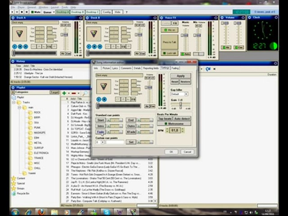 TUTO 5 sur sam BroadCaster