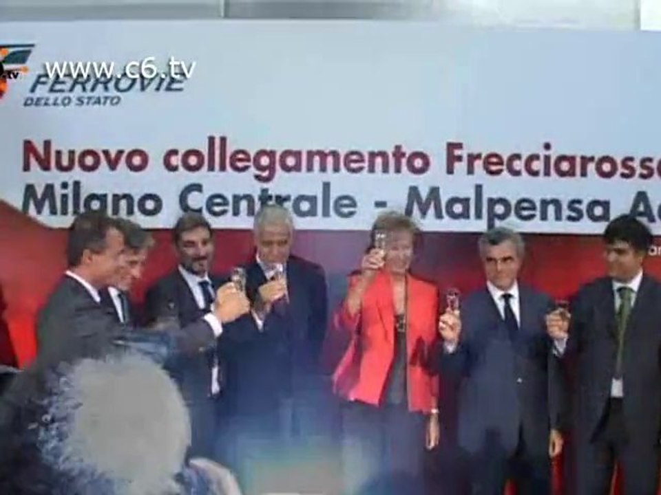Il frecciarossa 'vola' a Malpensa