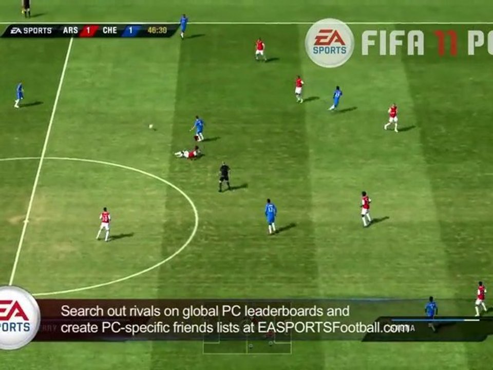 FIFA 11 PC - Match Arsenal contre Chelsea
