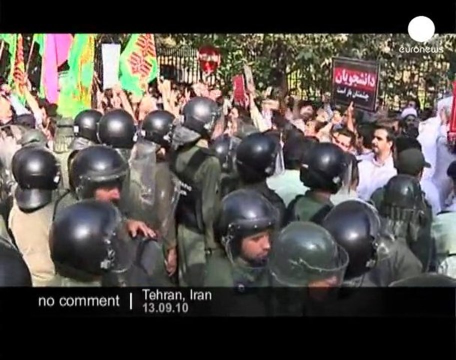 Iran: Demonstration against Koran-burning plan - no comment