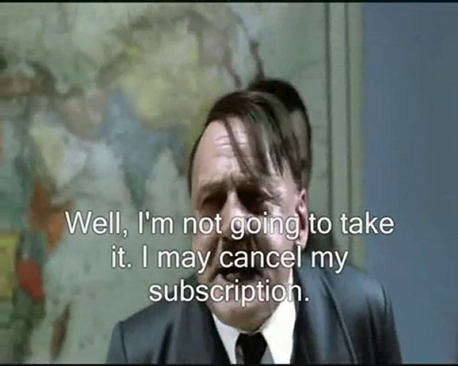 Hitler reacts to Edel O'Connell leaving the Evening Echo