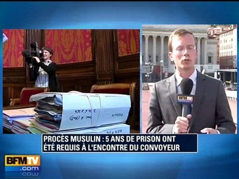 Procès Musulin : 5 ans de prison requis