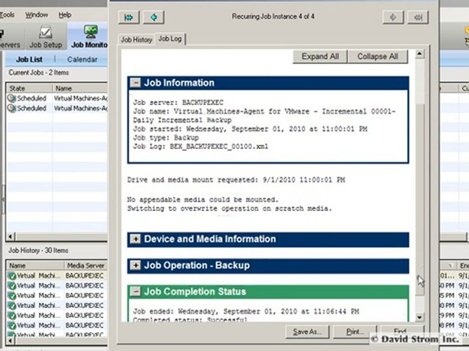 New features of Symantec Backup Exec 2010