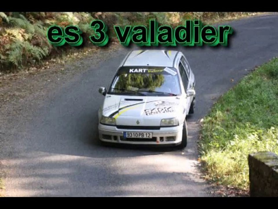 rallye des 100 vallées 2010 camera embarque