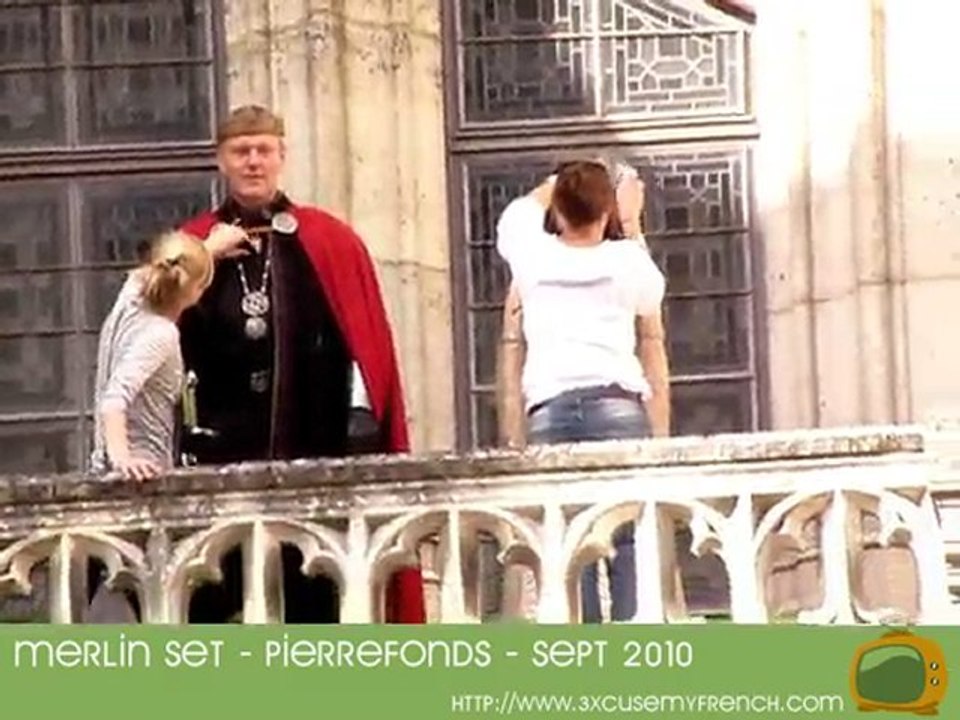 Merlin's set France - SPOILER S03E09 - Behind the scenes