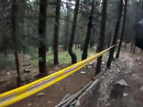 VTT DH Vallnork bike park Cedric Gracia