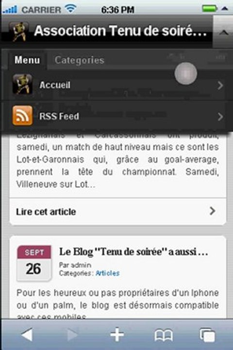 Version Iphone - Blog Tenu de soirée