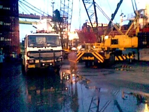 Loading Work for Power Transformer loaded onto MV. MAGA