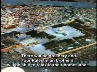 The masjid of Solomon can be built on the broad land all aro