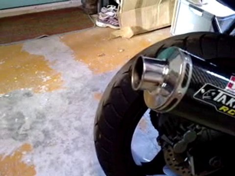 Bande son ZR7 echappement TAKABIKE sans chicane.