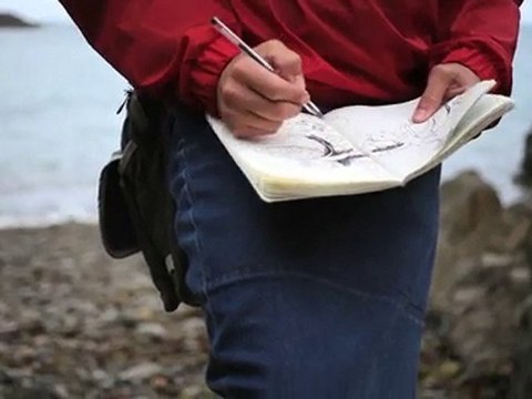 Carnet de croquis de Pascale Lefebvre