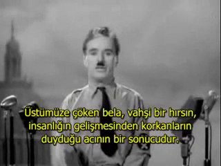 Charlie Chaplin - The Great Dictator Konuşması