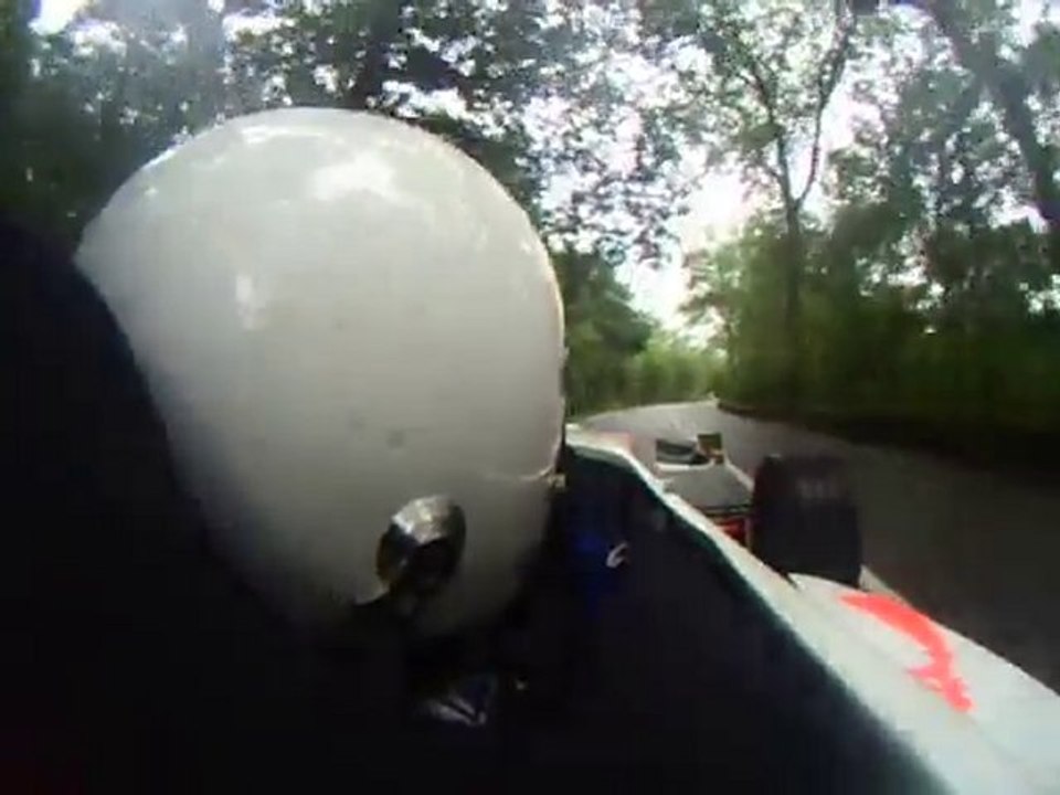 Course côte Houyet 2010 E. Debarre tatuus FR 2.0 2 e manche