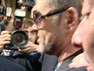 George Michael in tears after sentencing
