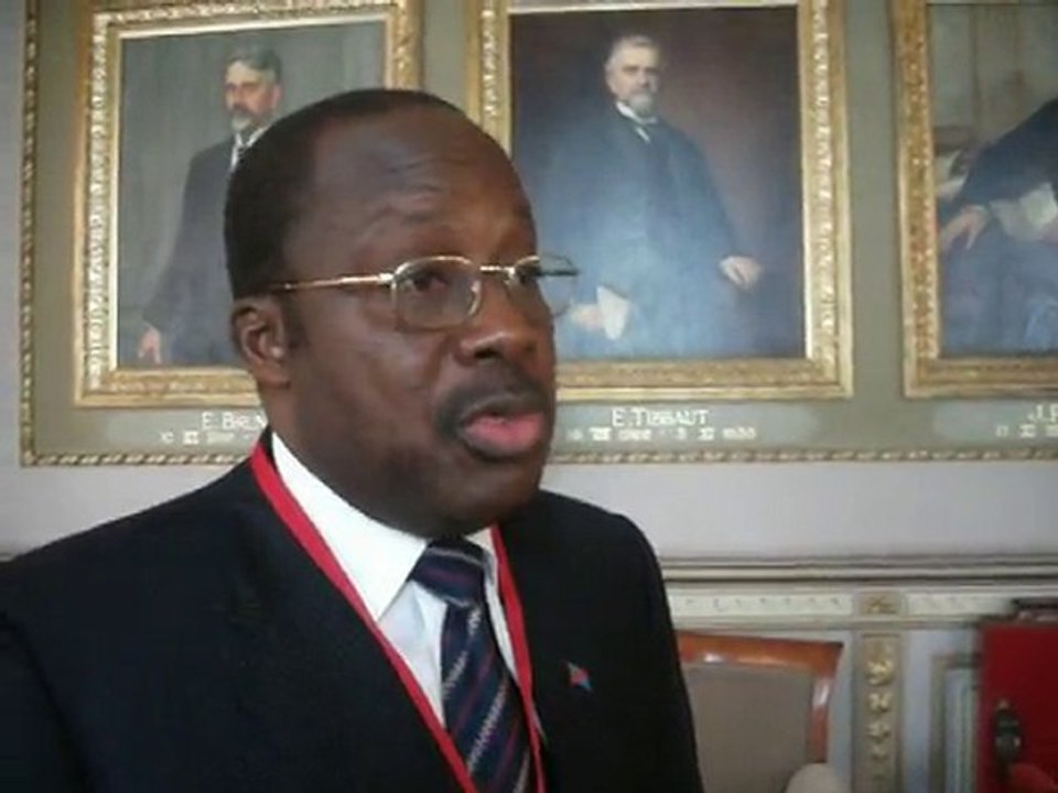CHRISTOPHE LUTUNDULA A LA CONFERENCE UE-AFRIQUE DE BRUXELLES