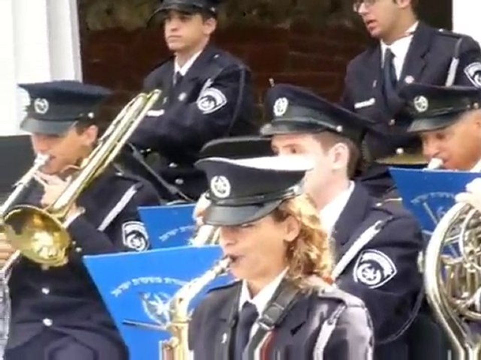Israel Police Band Shana Tova in Moscow 9/10