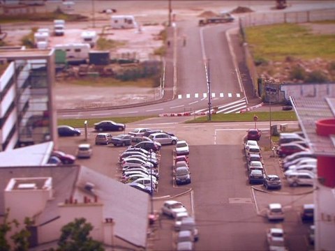 Effet Tilt Shift FCP et Motion sur Brest